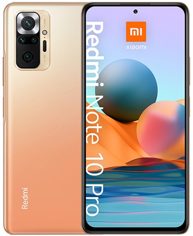 Redmi Note 10 Proグラディエントブロンズカラー Redmi Note 10 Pro (6GB+128GB) Gradient Bronze, Unlocked C - CeX